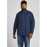 Jack & Jones Plus Herenhemd, lichtblauw, 5XL oversized, lichtblauw