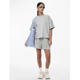 Pieces - Oversized T-Shirt - Zwart - 60% Katoen 40% Polyester