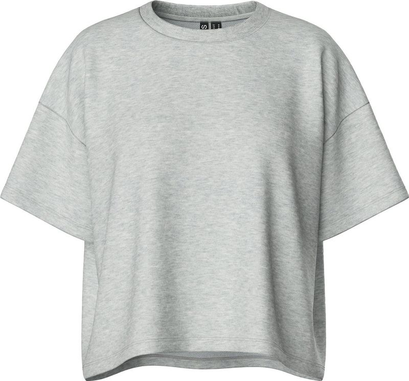 Pieces - Oversized T-Shirt - Zwart - 60% Katoen 40% Polyester