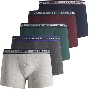 Jack & Jones - Friday Pack - Boxershorts - Dark Grey Melange - 5-pack
