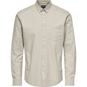 Onsalvaro - Oxford Overhemd - Slim Fit - Lange Mouwen - Button Down-kraag