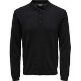 ONLY & SONS Polokragenpullover ONSWYLER LIFE REG 14 LS POLO KNIT NOOS