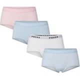 Pieces 4-Pack Dames shorts - Solid