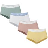 Pieces 4-Pack Dames shorts - Solid