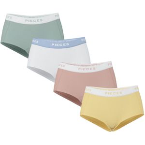 Pieces 4-Pack Dames shorts - Solid
