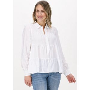 Overhemd - Wit - 87% Lenzing™ Ecovero™-viscose, 13% Nylon