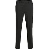 Geklede Broek - Volledige Lengte - Zwart - 78% Polyester, 17% Viscose, 5% Elastaan