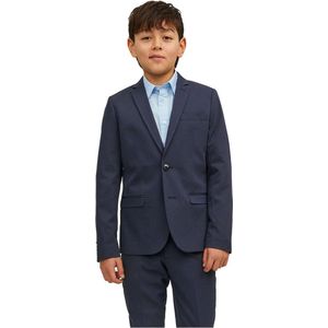 Jack & Jones - Solar Blazer - Blazer - Blauw - 78% Polyester, 17% Viscose, 5% Elastaan