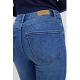 Skinny Jeans - Superhoge Taille - 5 Pocket - Gerecycled Katoen - Blauw