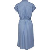 Only - ONLPEMA - Jurk - Medium Blue Denim - Korte Mouwen - Loose Fit
