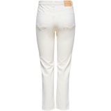 ONLY - Onlfine Life - Ecru Jeans - Regular-Straight Fit