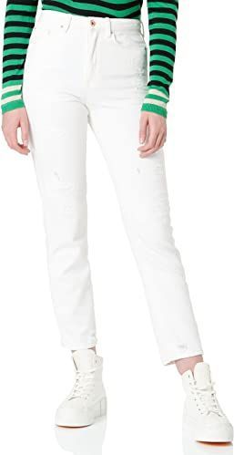 ONLY - Onlfine Life - Ecru Jeans - Regular-Straight Fit