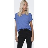 Only Onlmoster s s o-Neck Top Noos Jrs Dames t-Shirt