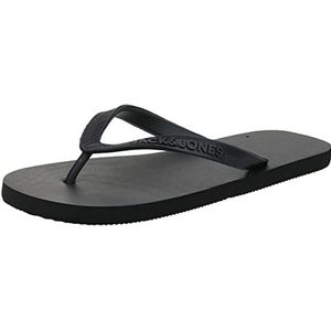 JACK & JONES Jfwbasic Eva Flip Flop, heren, antraciet, 46/47 EU, Antraciet