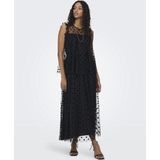 Blouse - Effen - Losse Pasvorm - Mouwloos - Zonder Kraag - Ruches