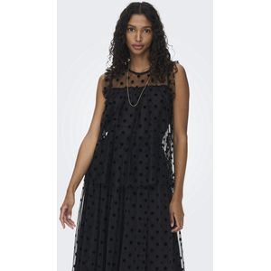 Blouse - Effen - Losse Pasvorm - Mouwloos - Zonder Kraag - Ruches