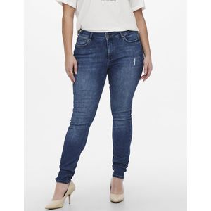 ONLY CARMAKOMA - Skinny Fit Jeans - Blauw - Denim