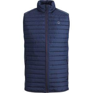 Bodywarmer - Effen - Normale Pasvorm - Licht Gevoerd - Staande Kraag - Ritssluiting