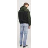 JACK & JONES Jjerush Hood Bomber Noos Short Jacket - Forest Night