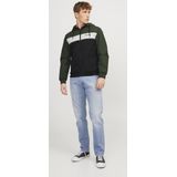 JACK & JONES Jjerush Hood Bomber Noos Short Jacket - Forest Night