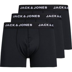Jack & Jones - Jacbase - Boxershorts - Zwart - Microfiber - 3-Pack