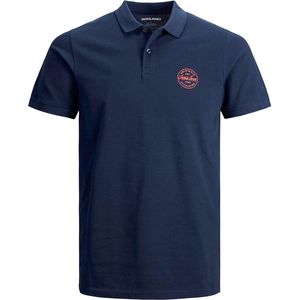 Jack Jones polo shirt shark blauw