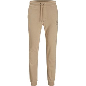 JACK & JONES Gordon Shark Sweat Pants regular fit - heren joggingbroek - beige