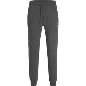 JACK & JONES Gordon Shark Sweat Pants regular fit - heren joggingbroek - donkergrijs melange