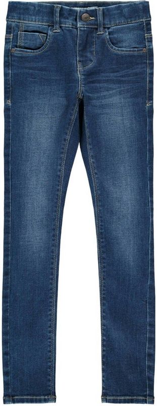 Name It - Nkfpolly - Jeans - Blauw - Skinny Fit - 5-Pocket Model