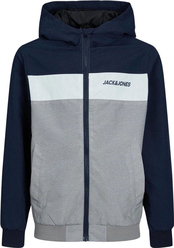 Jack & Jones Junior Jjerush Blocking Hood Bomber Noos Jnr Jongens Jas
