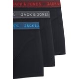 JACK & JONES JUNIOR Boxershort - set van 3 Zwart/Multi