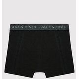 JACK & JONES JUNIOR Boxershort - set van 3 Zwart/Multi