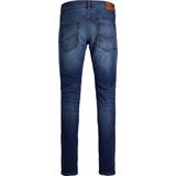 JACK & JONES - Slim Fit Jeans - Denimblauw - Katoen met Stretch