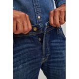 JACK & JONES - Slim Fit Jeans - Denimblauw - Katoen met Stretch