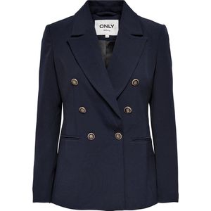 ONLY - ONLASTRID LIFE FITTED BLAZER - Blazer - Zwart - 92% Polyester, 8% Elastaan