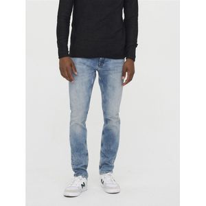LOOM - Slim Fit Jeans - Blauw - Biologisch Katoen - Low Rise
