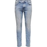 LOOM - Slim Fit Jeans - Lichtblauw - Stretch Denim - Low Rise