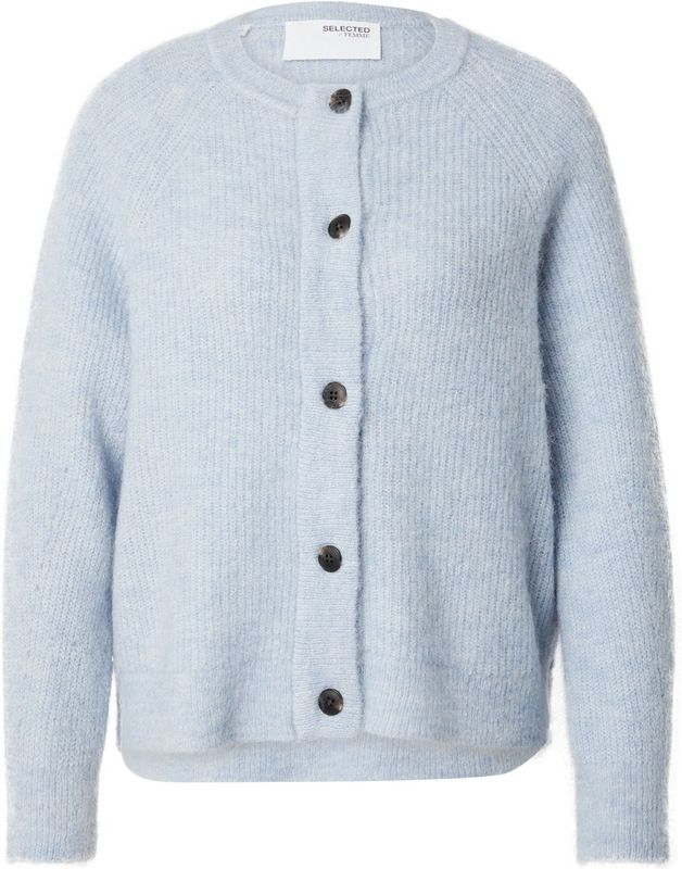Selected - Lulu - Cardigan - O-hals - Lange Mouwen - Knoopsluiting