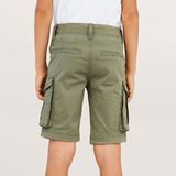 Name It - NkmRyan - Shorts - Deep Lichen Green - Katoen