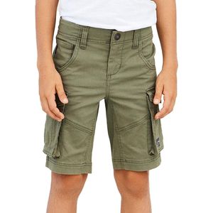 NAME IT Nkmryan Twibamgo Cargo L Shorts Noos Shorts voor meisjes, Donkergroen