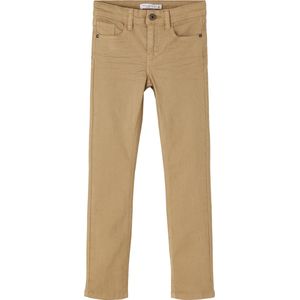 Name It Kids - Broek - Stretchkatoen - 5-Pocket - Rits- en Knoopsluiting