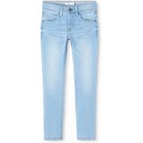 Jeans - Blauw - Denim - Slim Fit - Verstelbare Taille
