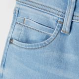 Jeans - Blauw - Denim - Slim Fit - Verstelbare Taille