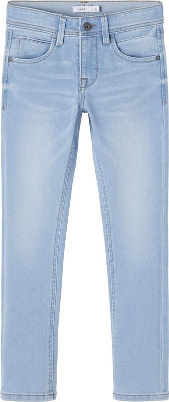 Jeans - Blauw - Denim - Slim Fit - Verstelbare Taille