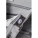 Jeans - Blauw - Denim - Slim-Fit - Mid-Waist - Verstelbare Taille