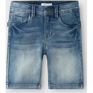 Name It Broek Nkmtheo Xsl Dnm Shorts 5495-th No 13197351 Medium Blue Denim Mannen