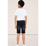 NAME IT - Nkmtheo Xsl Dnm Shorts - Zwart Denim - Korte Broek