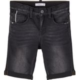 NAME IT - Nkmtheo Xsl Dnm Shorts - Zwart Denim - Korte Broek