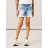 Noisy May Damesshorts - Blauw (Medium Blue Denim) - Spijkershorts