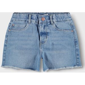 Name it - NKFrose HW - Highwaist Mom Denim Short - Blauw